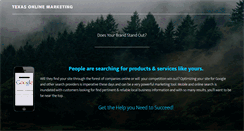 Desktop Screenshot of marketing-texas.com